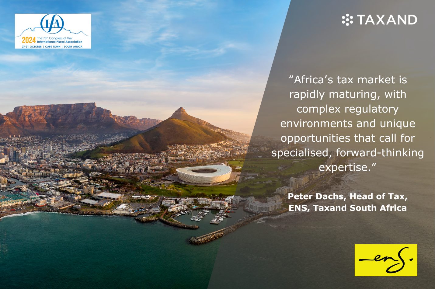 IFA 2024: Spotlight on ENS, Taxand South Africa